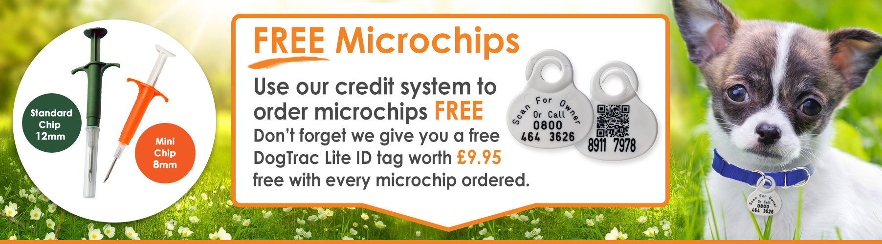 Get FREE Microchips